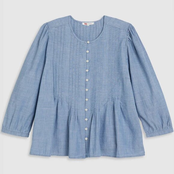 Levi's Women's Gina Blouse/NWT/L - Picture 3 of 13